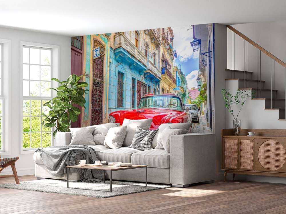 Vintage bil i Havana