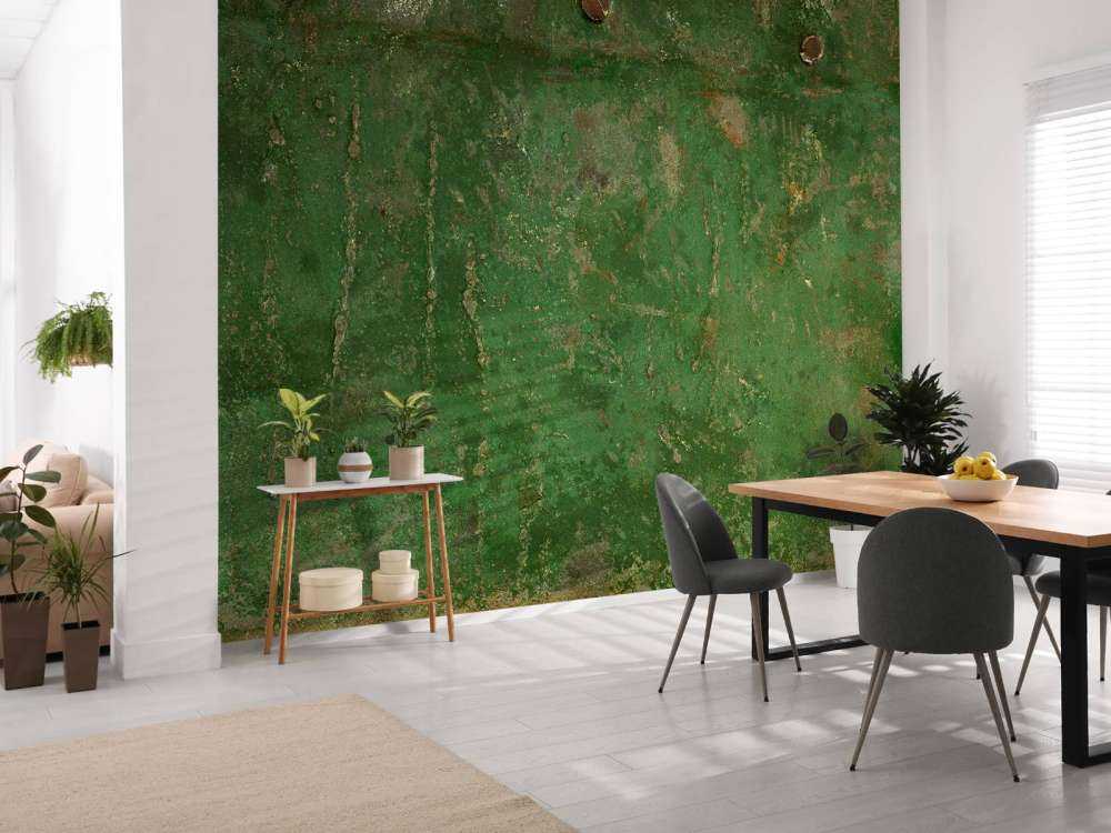 Grønt oxideret metal