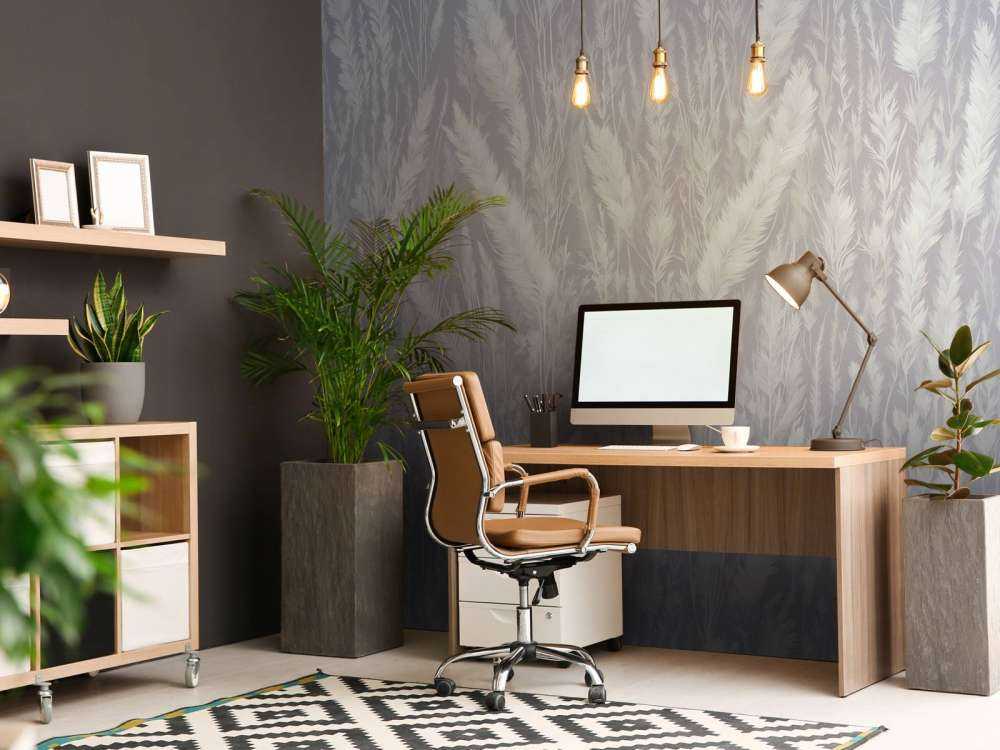 Væg af markgræs - blå