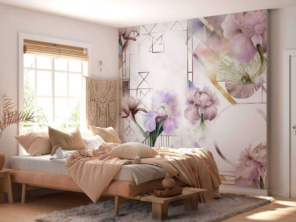 Akvarelle Geometri Pink