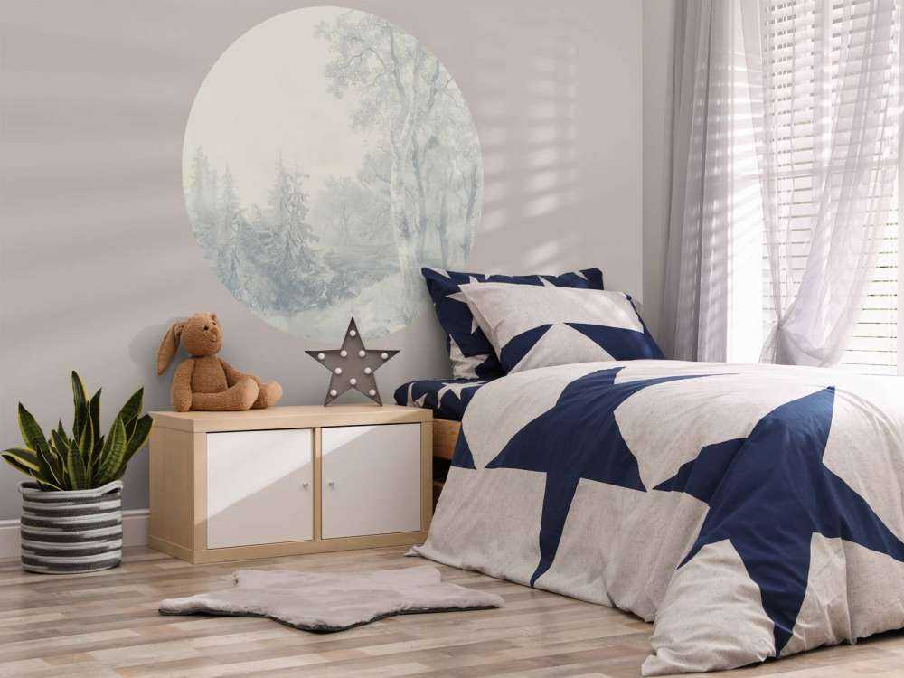 Skovlandskab Blå #1