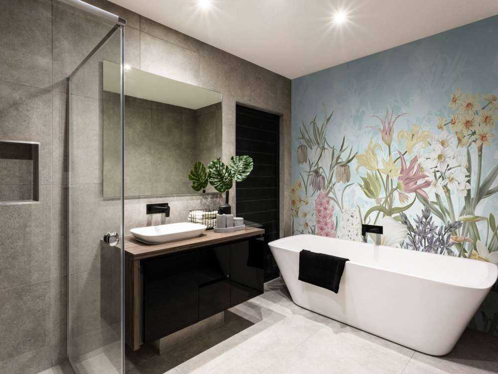 Forår Blomster - Tåget Aqua