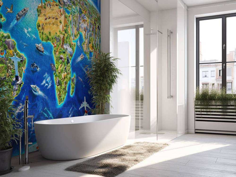 World Landmarks Globe