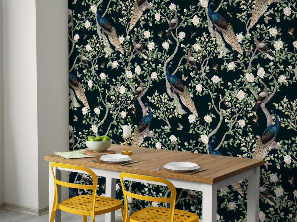 Påfuglekrone Blomsterhave