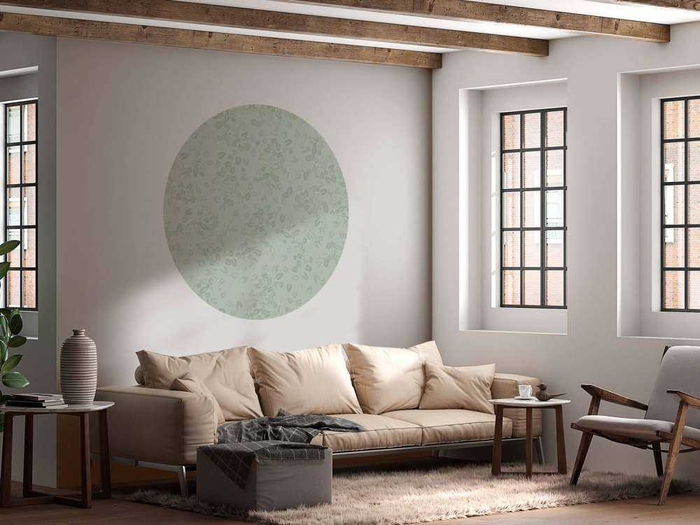 Små blade på grågrøn