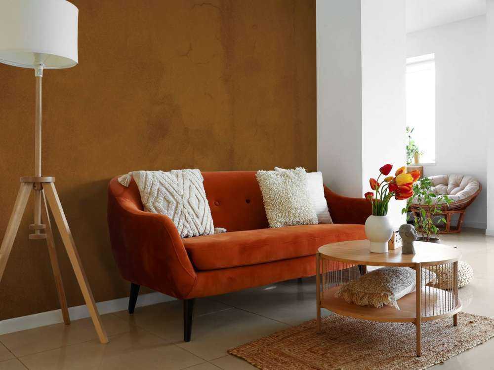 Leverbrun beton
