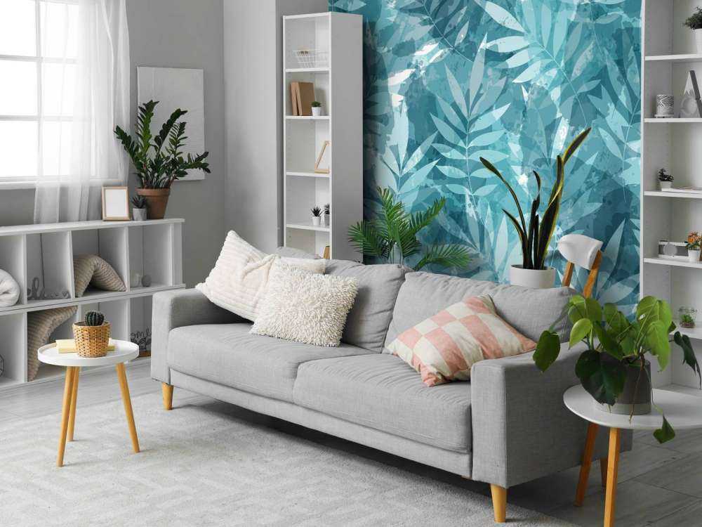 Akvarelblade i akvarel