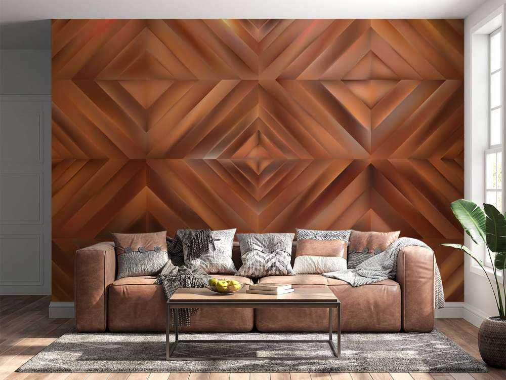 Abstrakt kobber baggrund