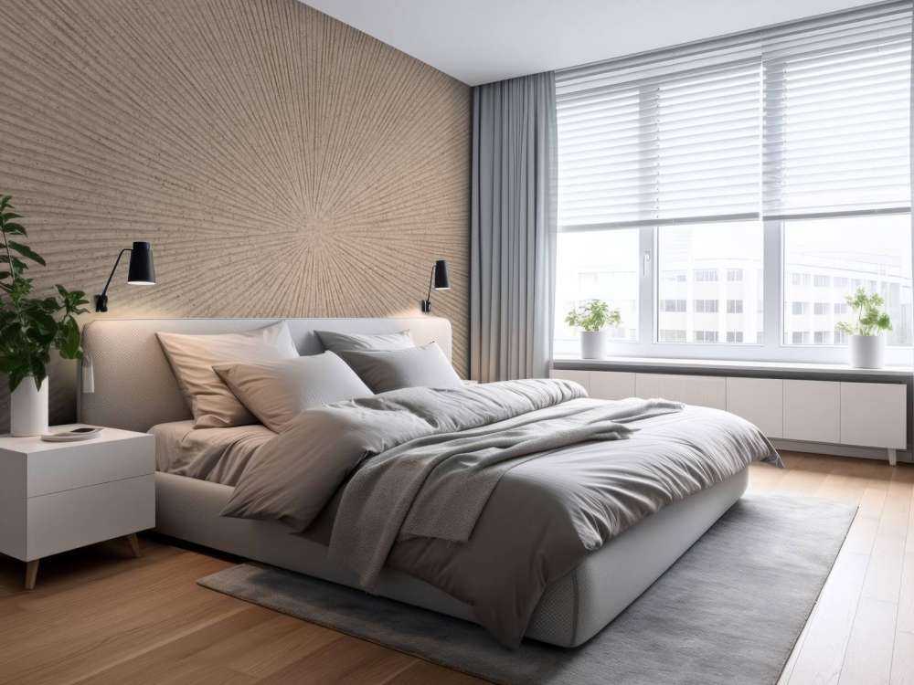 Textured Lines i beige