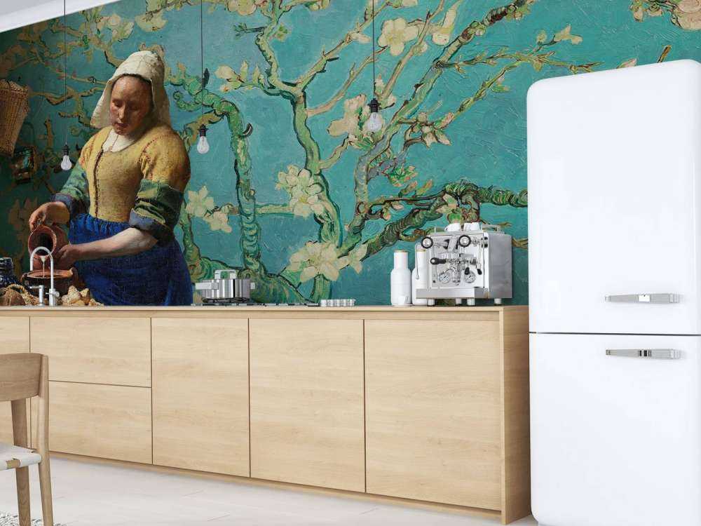 Mjölkflickan och mandelblomman