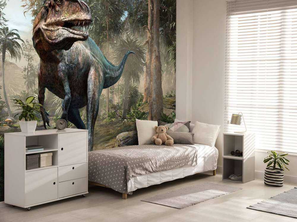 Acrocanthosaurus i skogen