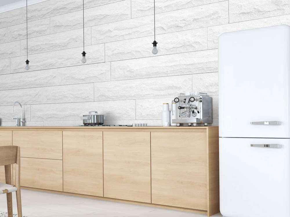 Moderna vita tegelstenar