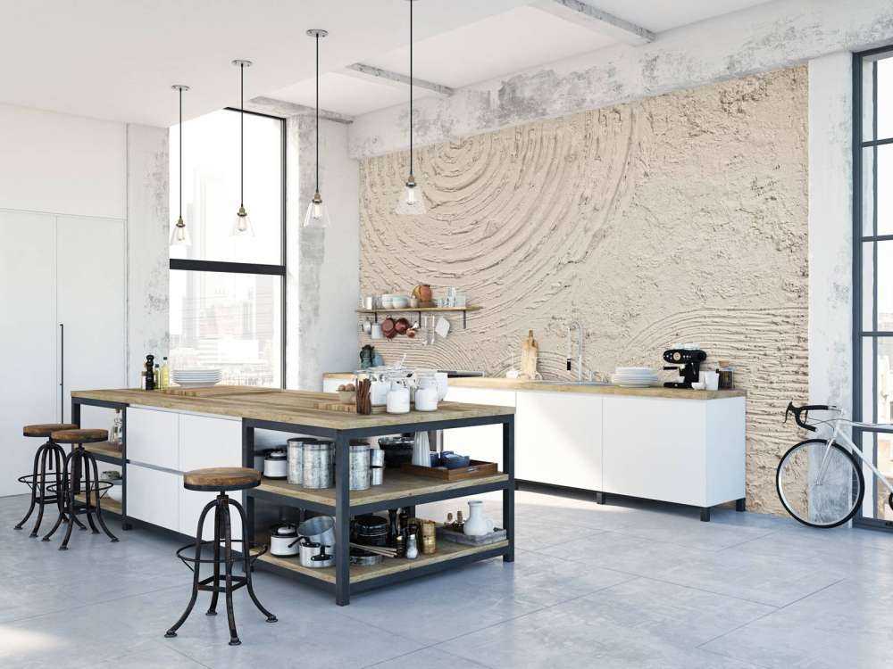 Organiska former och linjer i linne