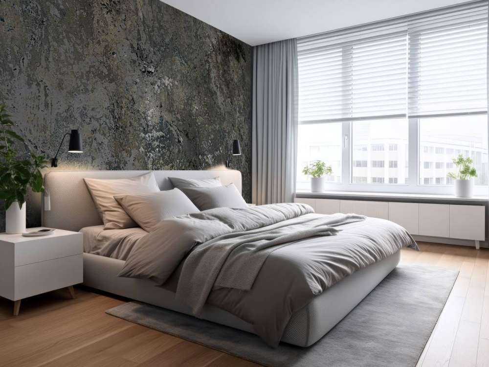 Målade grå nyanser