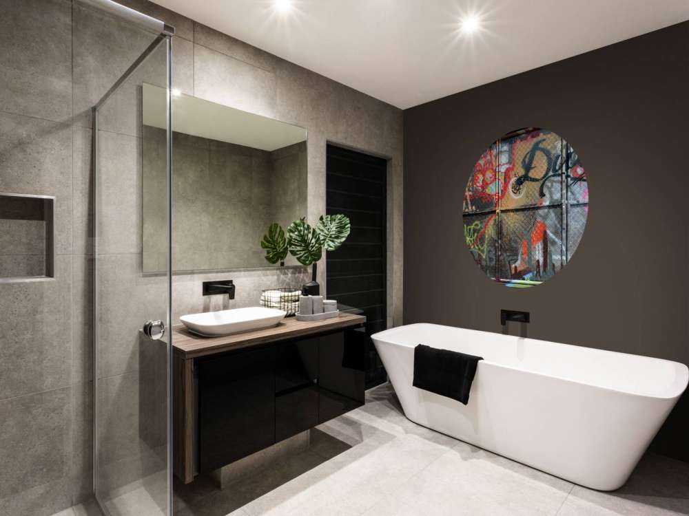 Graffiti på ståldörrar