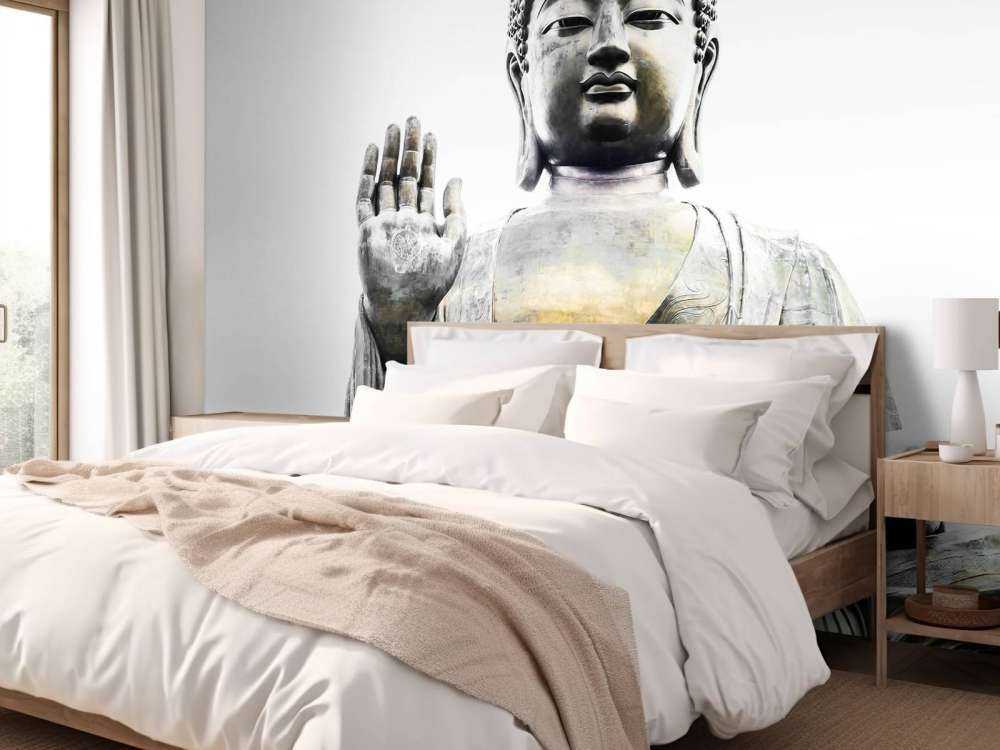 Buddha staty i Hong Kong