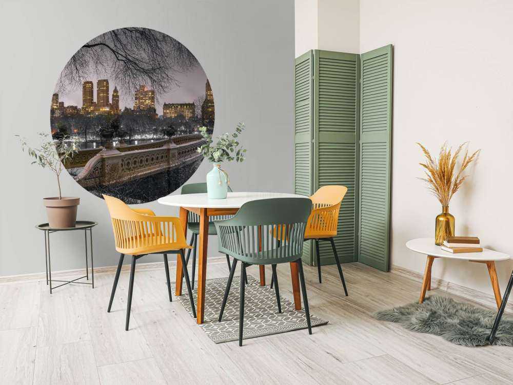 Central park och Manhattan