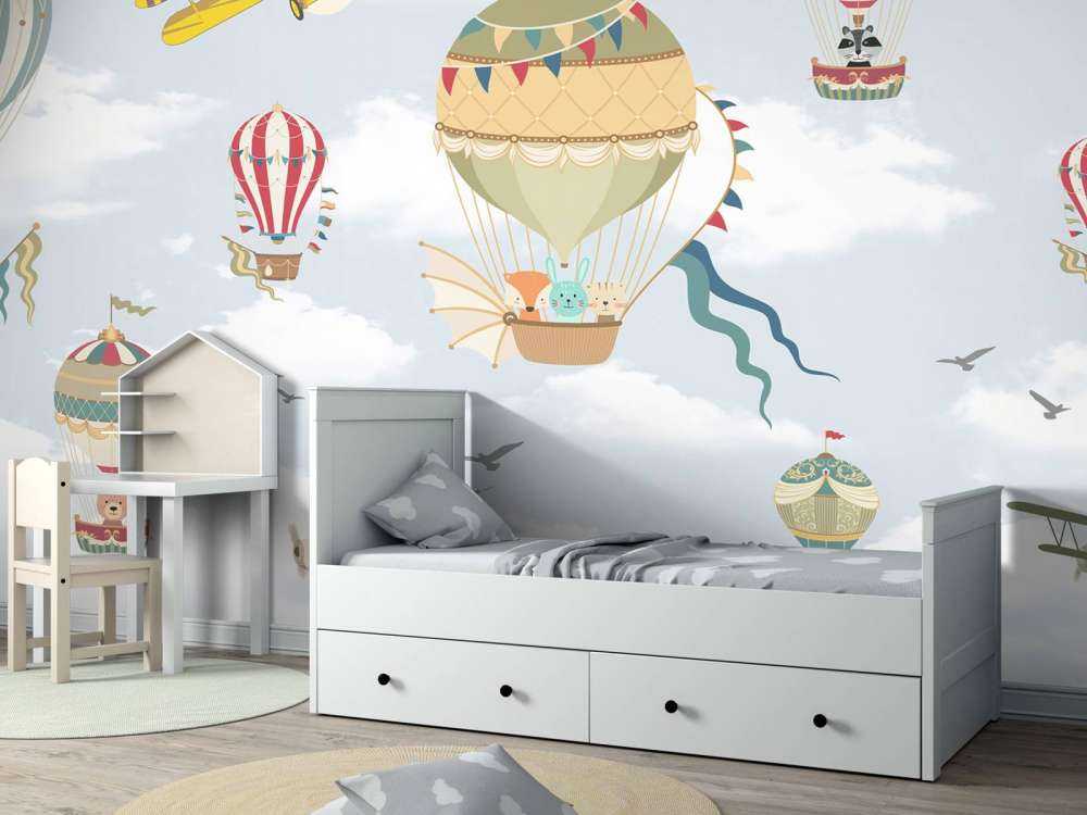 Djur i varmluftsballonger