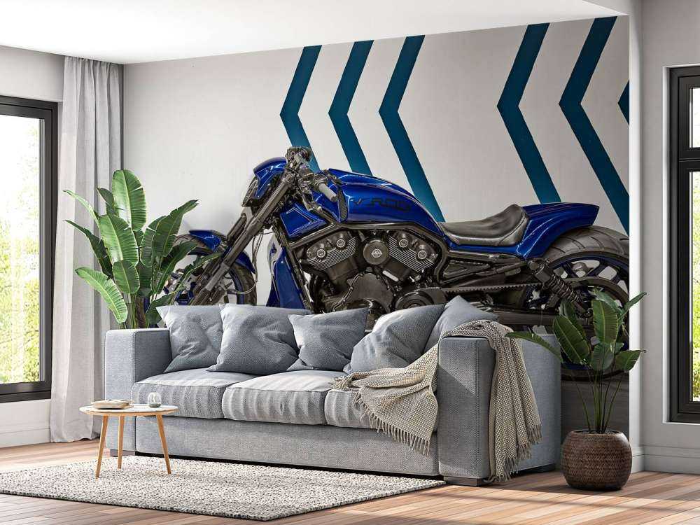Cool specialtillverkad motorcykel