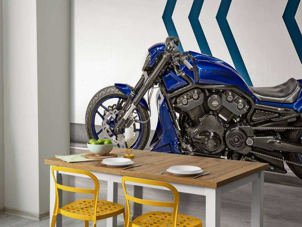 Cool specialtillverkad motorcykel