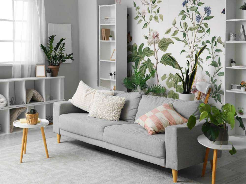 Elegant illustration av blomma