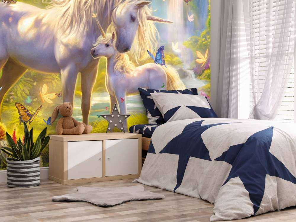 Unicorn And Foal