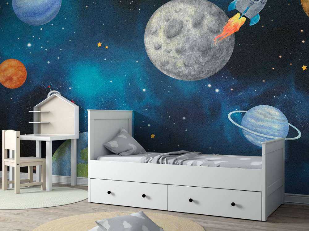 Stellärt Äventyr i Mörkblått