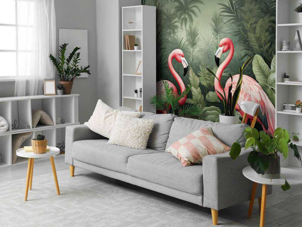 Flamingos Blommiga Oas