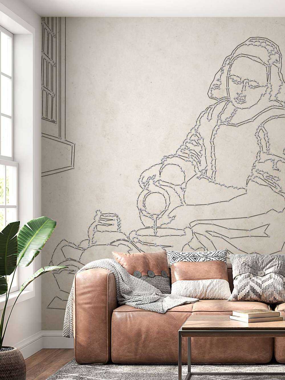 Mjölkflicka - anslagstavla