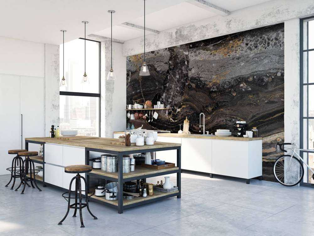 Utsmykket marmor