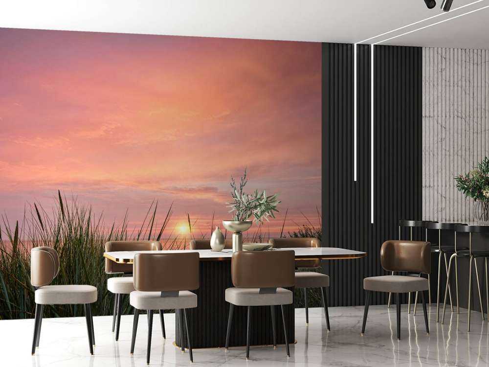 Soloppgang ved havet