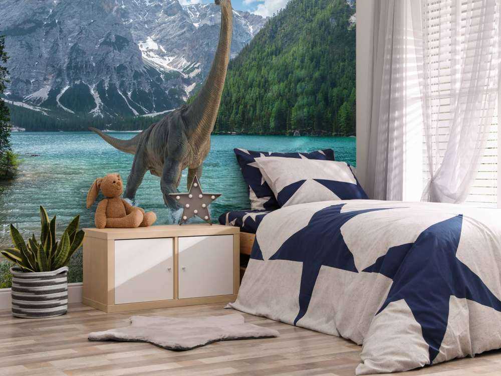 Brachiosaurus i vannet