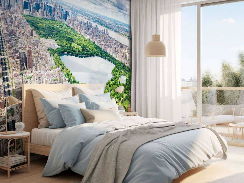 Skyline med Central Park