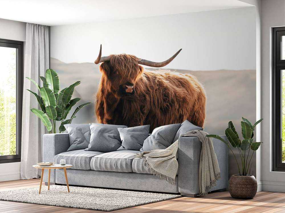 Det skotske høylandet på en høyde