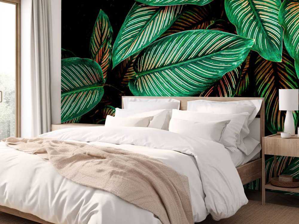 Abstrakte grønne blader