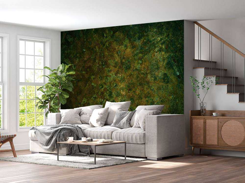 Groen metalen oxidatie structuur