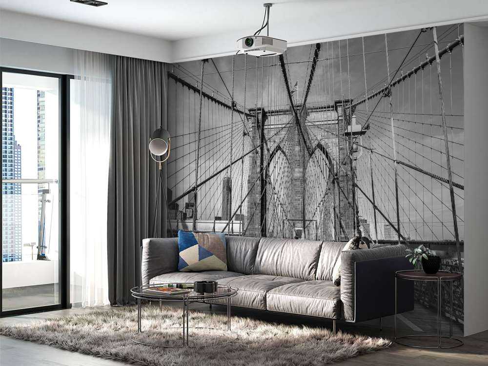 Bridge i svart og hvitt