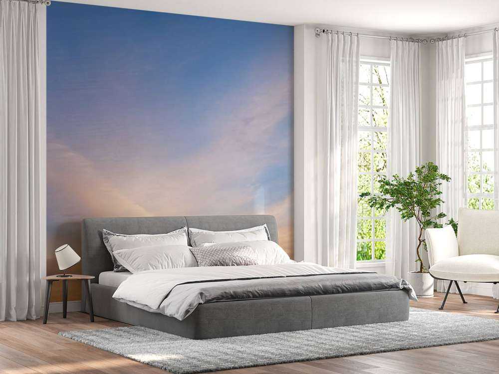 Vakker farget himmel