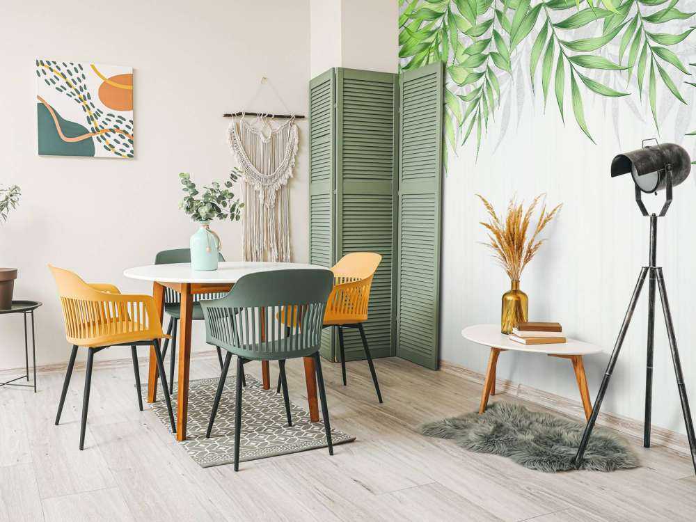 Tropiske blader tekstur