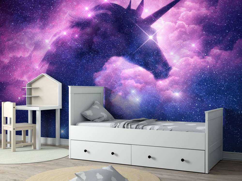 enhjørning silhuett