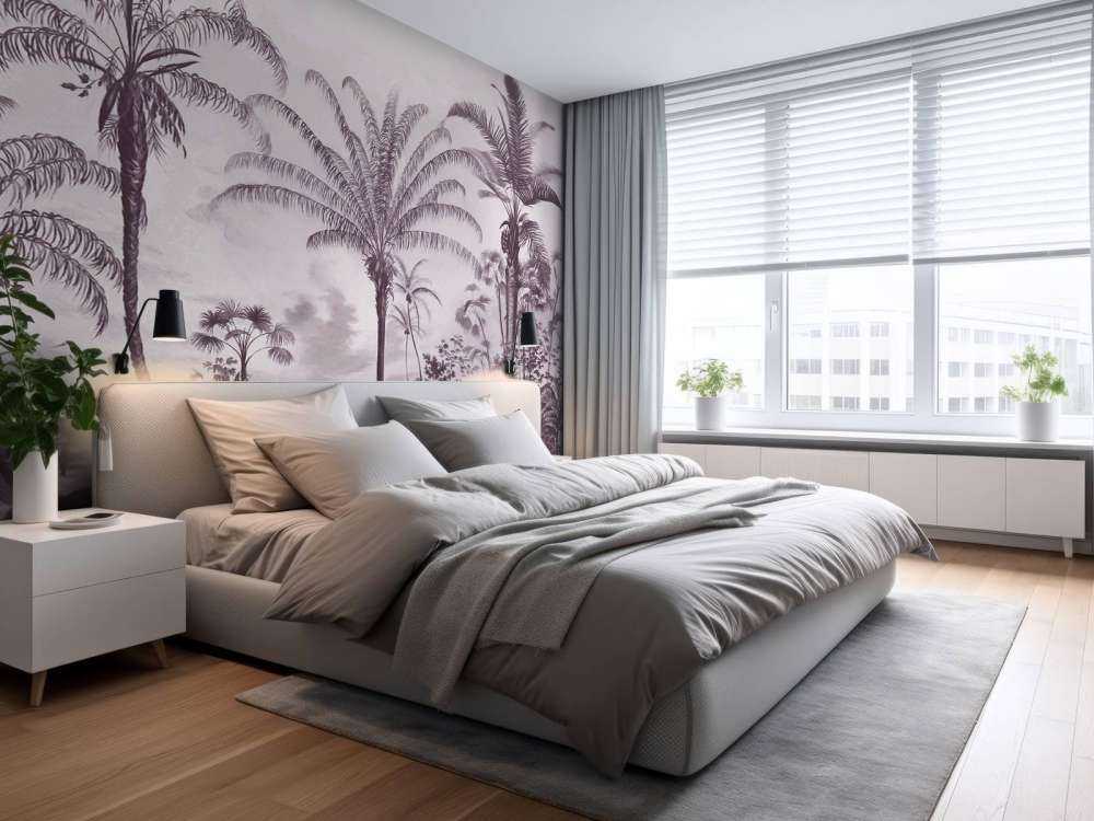 Romantiske tropiske Bordeaux