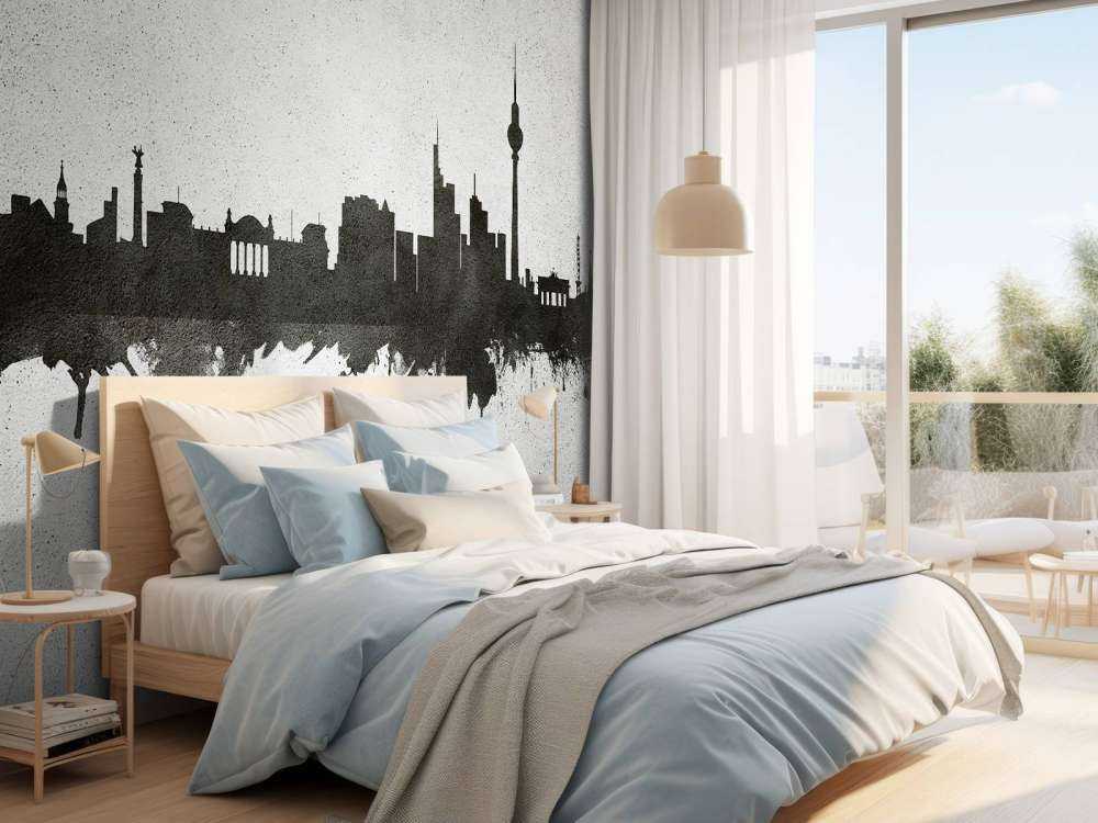 Akvarell silhuett, Berlin