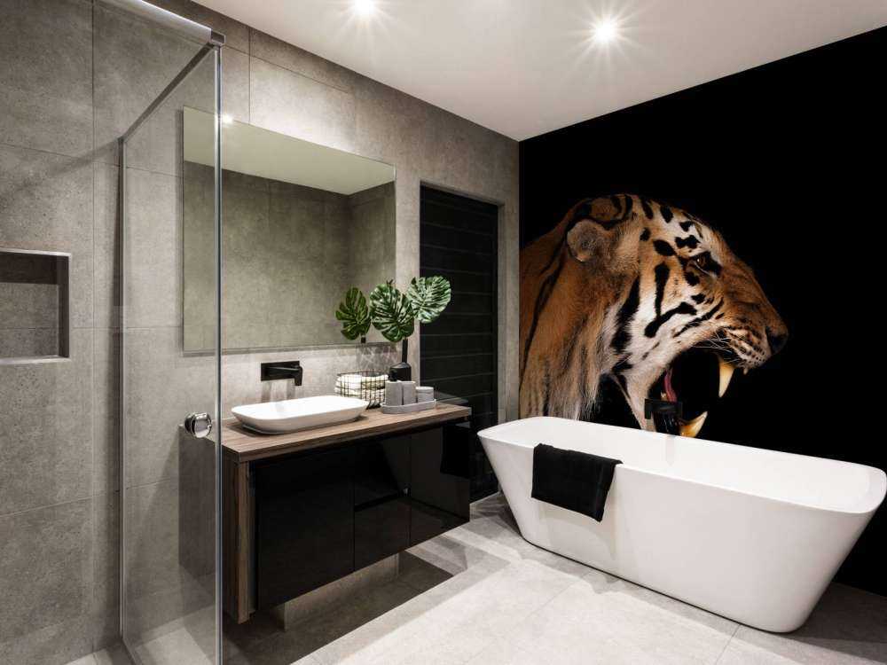 Brølende tiger