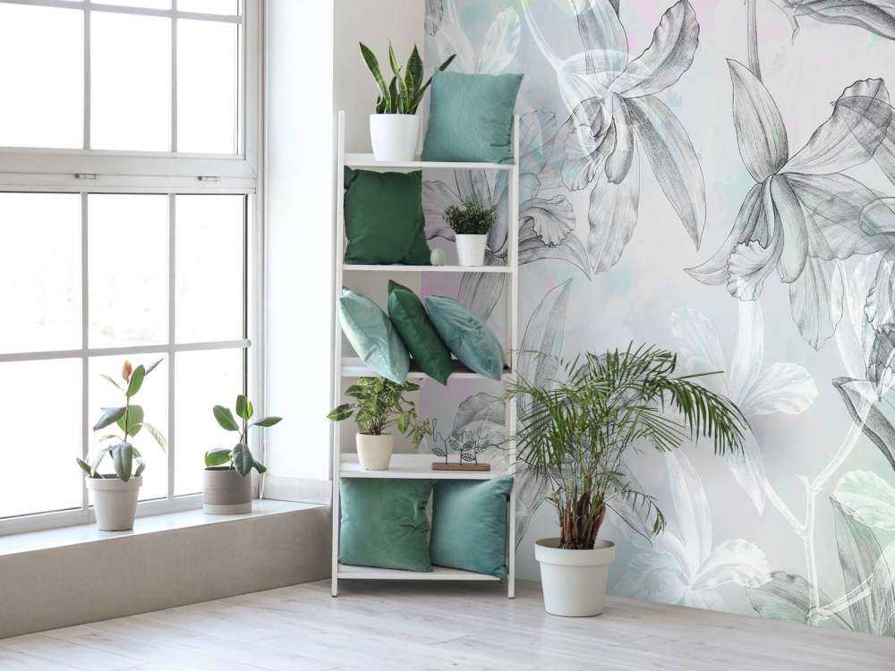 Orkidé Drømmelandskap 2-farget Grønn