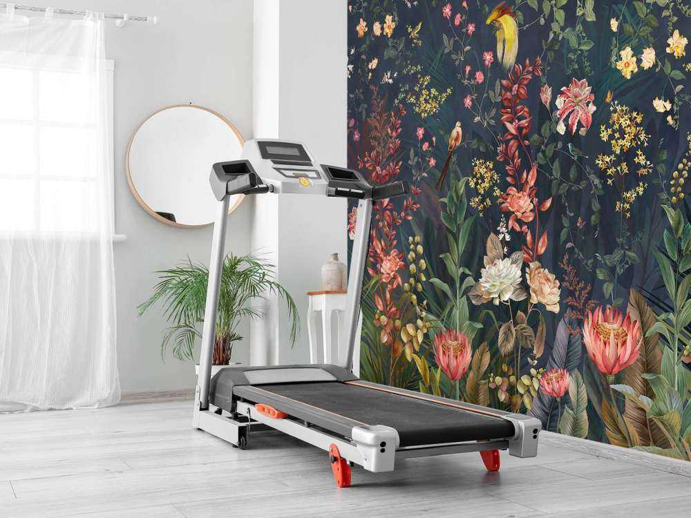 Jungelblomster og fugler