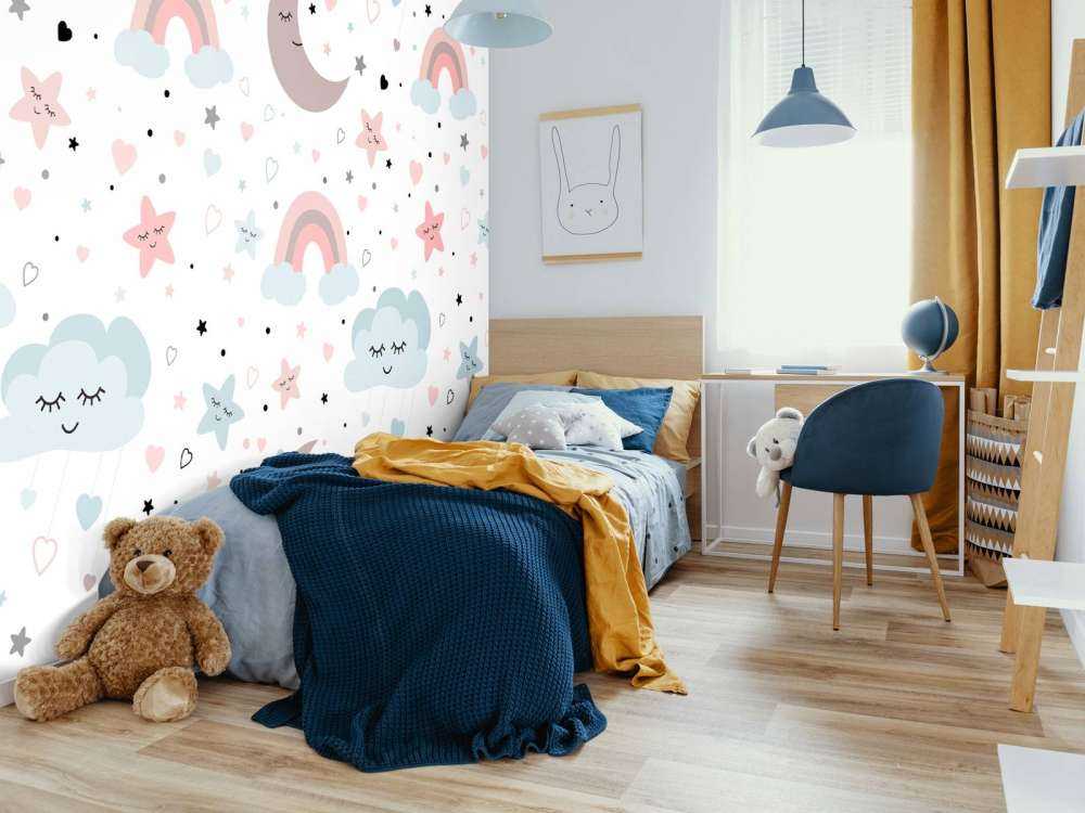 Skyer, måner og regnbuer