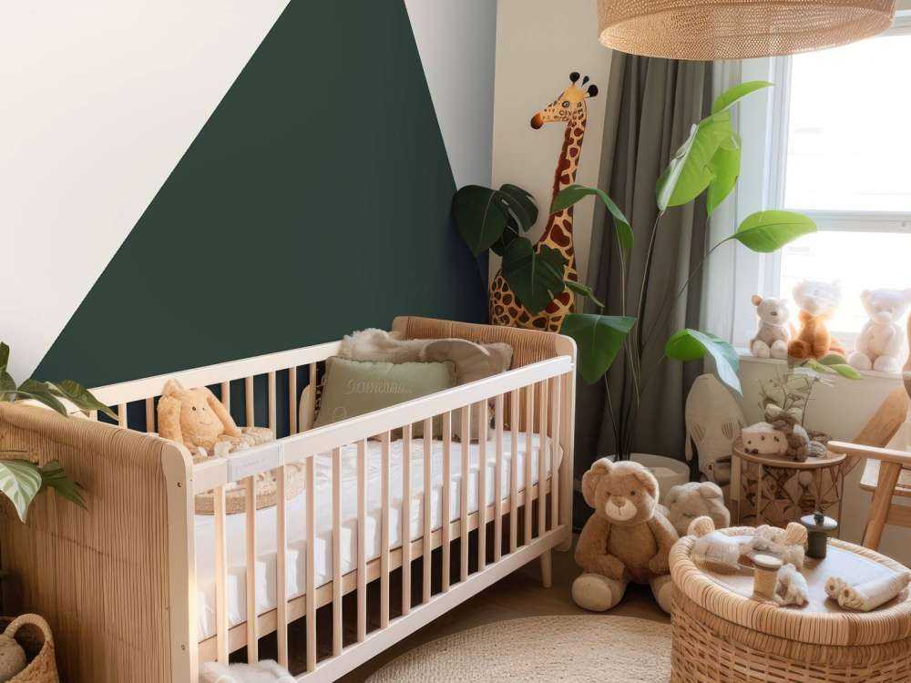 Trekant, mørkegrøn