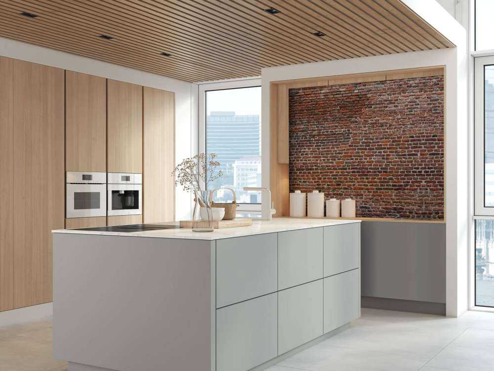 Restaureret ydervæg