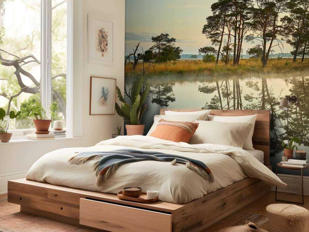 Refleksion i skovårer