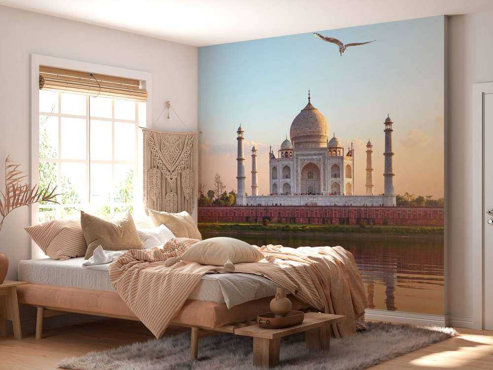 Taj Mahal om morgenen